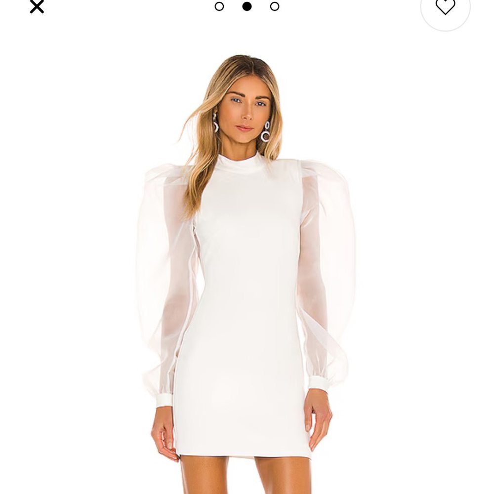 NBD Revolve Ivory Dress